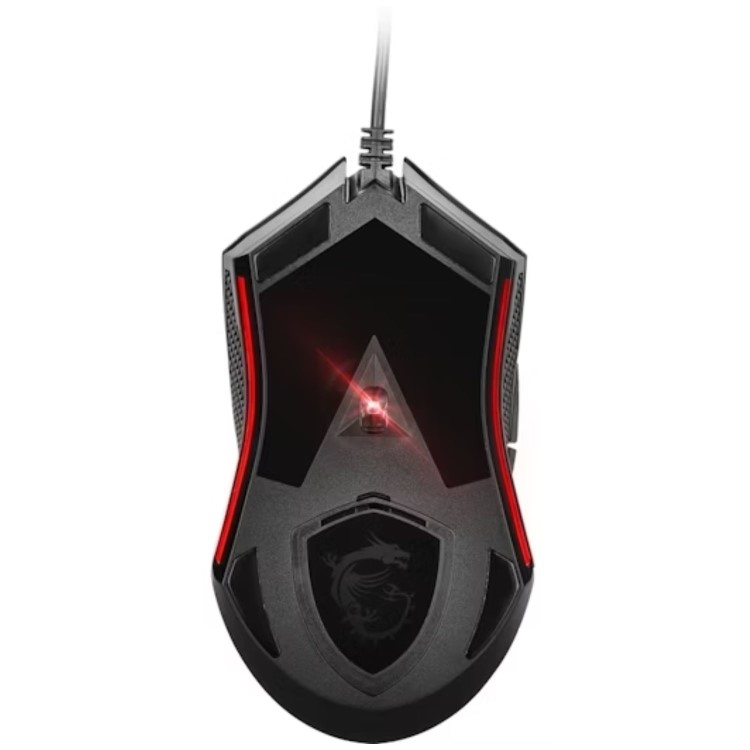 MSI CLUTCH GM08 RGB Optical Gaming Mouse Black