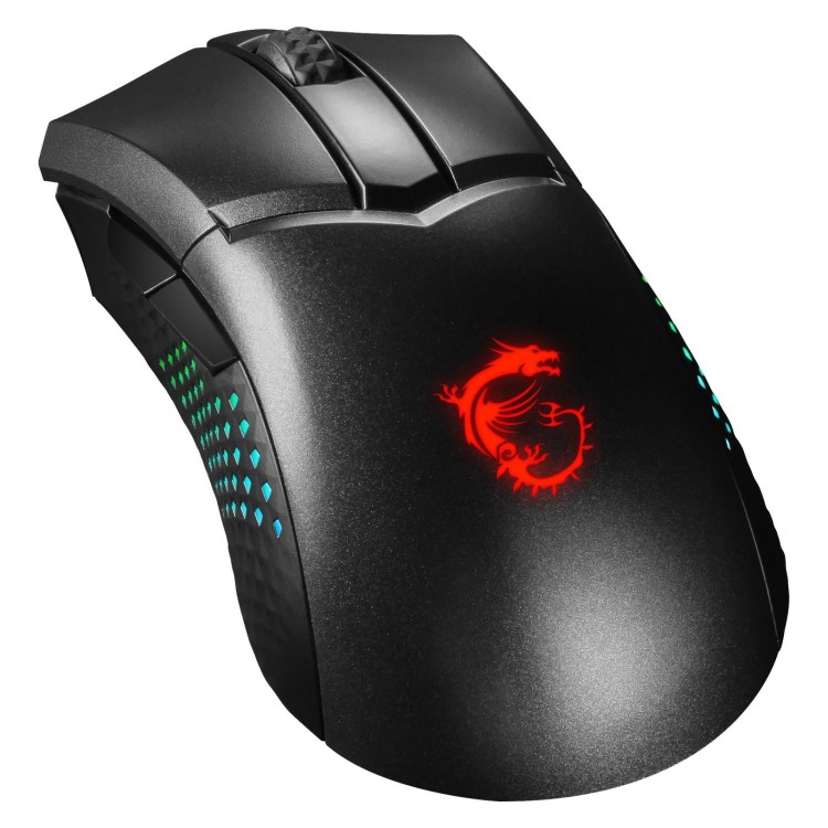 MSI CLUTCH GM51 Lightweight RGB Wireless Gaming Mouse Black