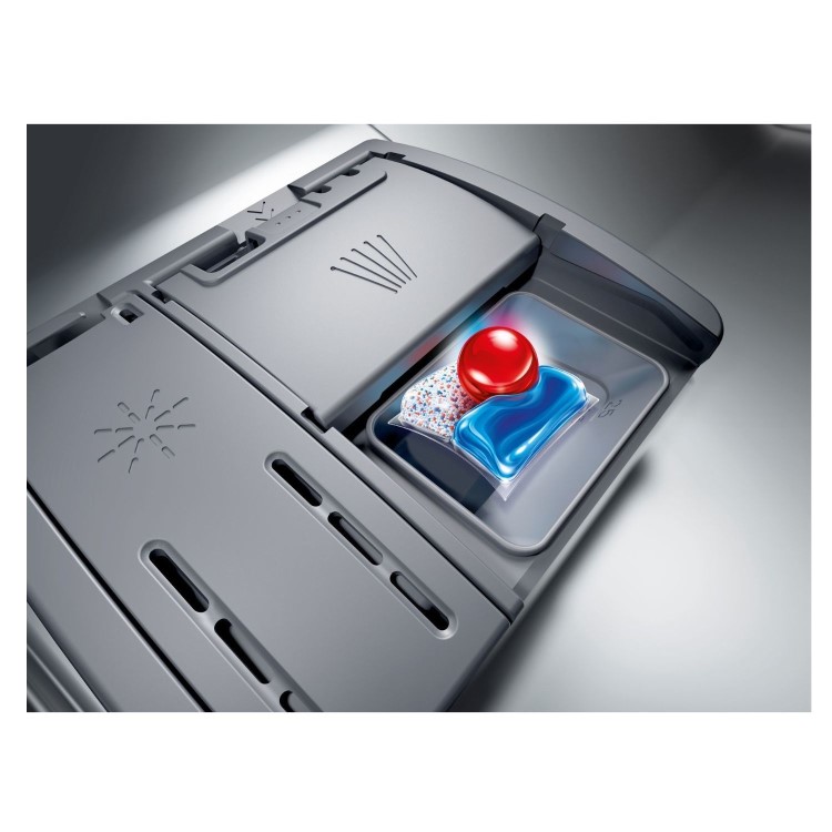 Neff N30 Integrated Dishwasher - Smart Wi-Fi, D-Rated, Silver control panel