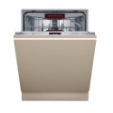 S155HVX00G Neff N50 Integrated Dishwasher - Smart Wi-Fi, D-Rated, Silver control panel