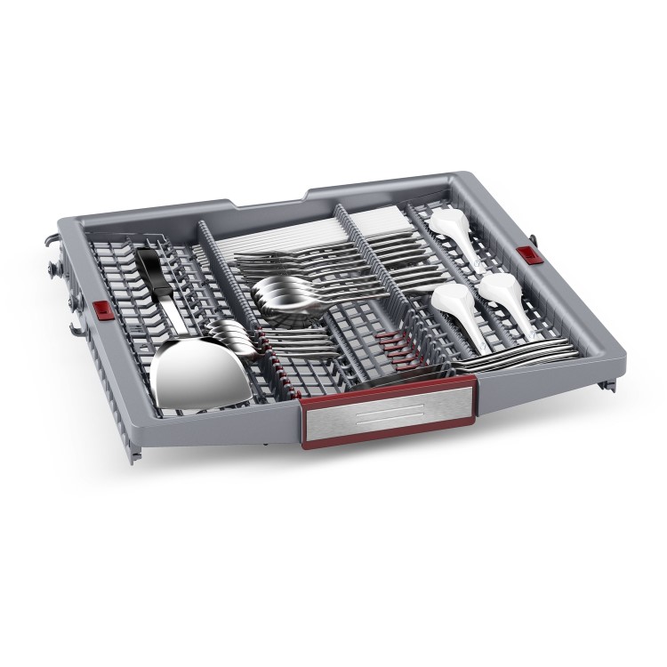 Neff N 70 Integrated Dishwasher - Smart Wi-Fi, A-Rated, Grey control panel