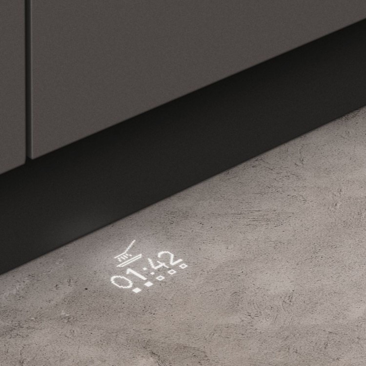 Neff N 70 Integrated Dishwasher - Smart Wi-Fi, B-Rated, Silver control panel