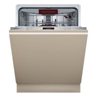 Neff N 70 Integrated Dishwasher - Smart Wi-Fi, B-Rated, Silver control panel
