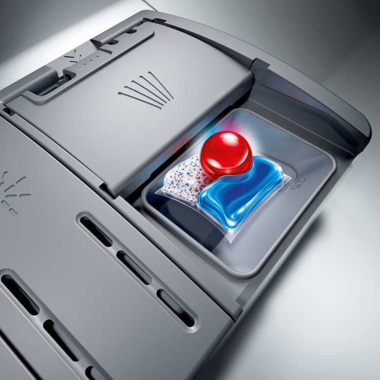 Neff N 70 Integrated Dishwasher - Smart Wi-Fi, B-Rated, Silver control panel