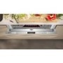 Neff N 70 Integrated Dishwasher - Smart Wi-Fi, B-Rated, Silver control panel