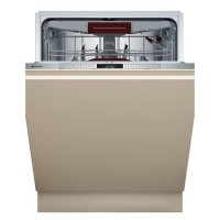 Neff N 50 Integrated Dishwasher - Smart Wi-Fi, D-Rated, Silver control panel