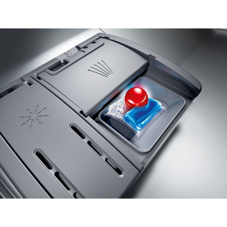 Neff N 50 Integrated Dishwasher - Smart, C-rated, Silver control panel