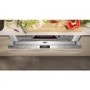 Neff N70 Integrated Dishwasher - Smart Wi-Fi A-Rated Silver control panel