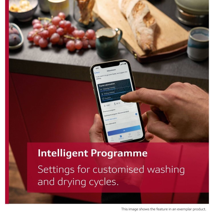 Neff N 70 Integrated Dishwasher - Smart, B-rated, Silver control panel