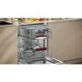 Neff N 70 Integrated Dishwasher - Smart, B-rated, Silver control panel