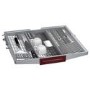 Neff N 50 Integrated Dishwasher - Smart Wi-Fi, D-Rated, Silver control panel