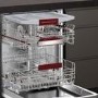 Neff N 50 Integrated Dishwasher - Smart Wi-Fi, D-Rated, Silver control panel