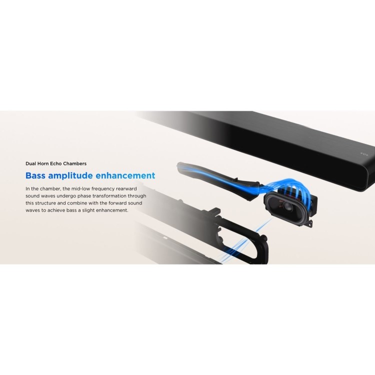 TCL S45H 2.0chPro All-in-One Deep Bass Soundbar