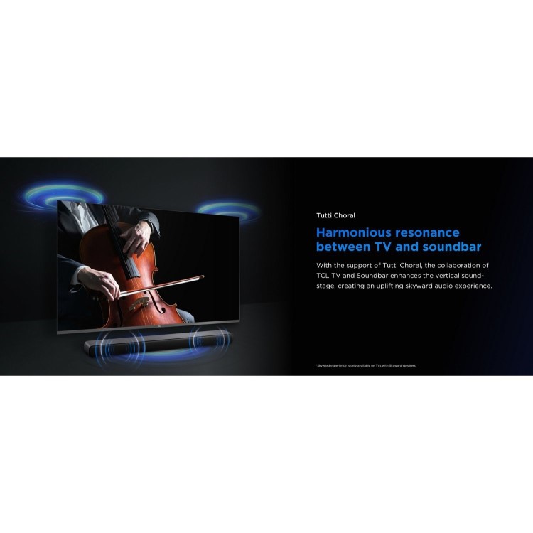 TCL S45H 2.0chPro All-in-One Deep Bass Soundbar