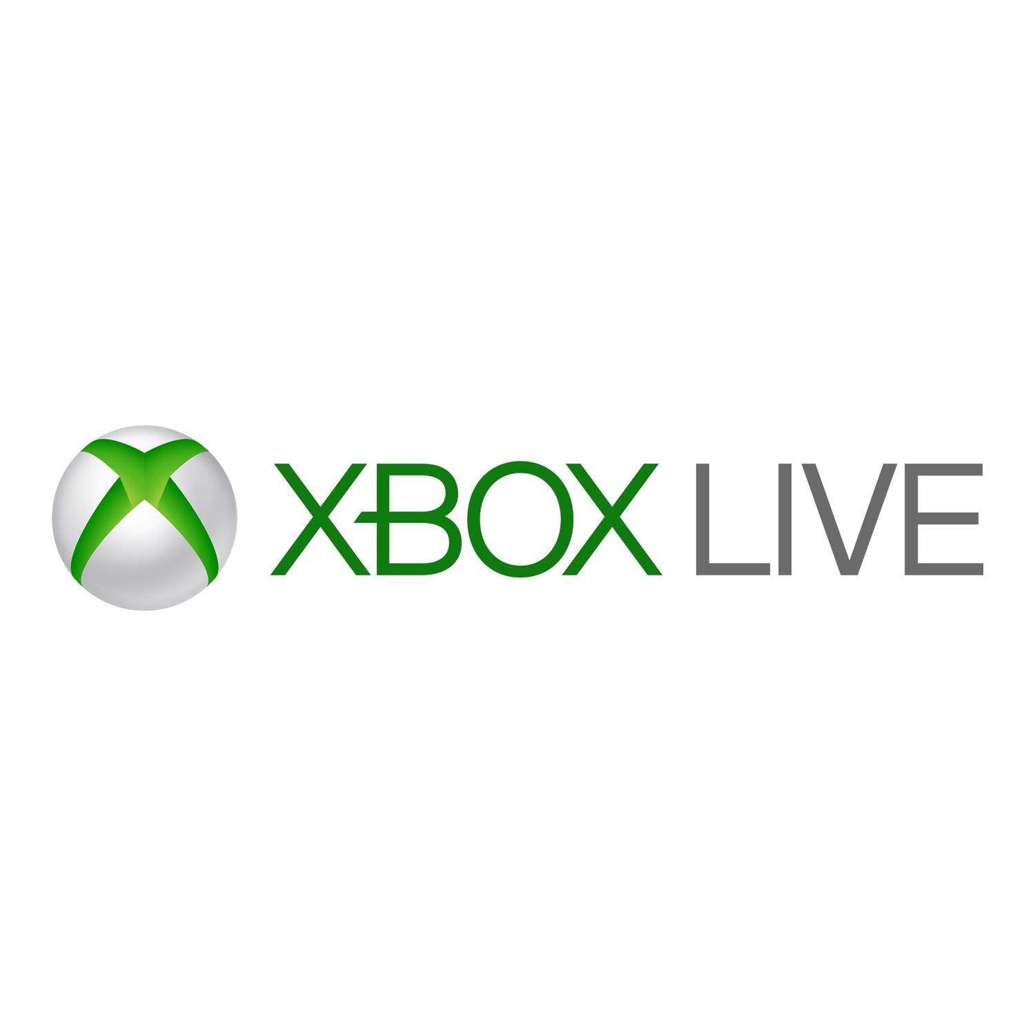 Xbox Live Logo Jumpin XBOX Live Prepaid 12 Month Gold Subscription