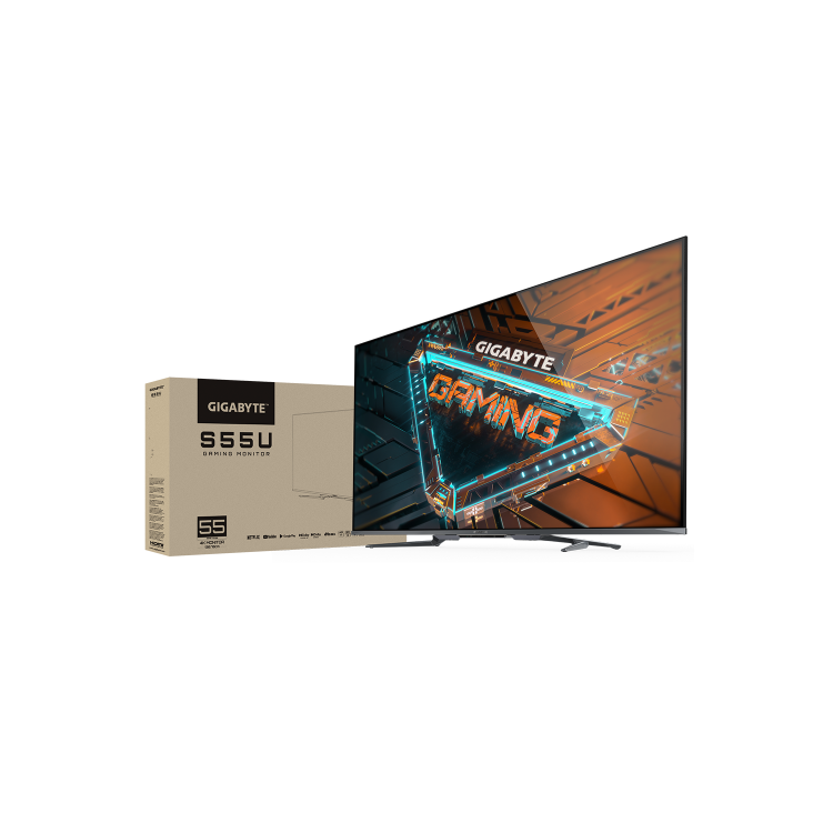Gigabyte S55U 55" UHD 4K VA 120Hz Gaming Monitor 