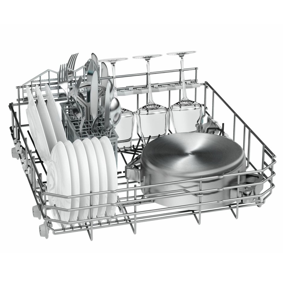 Neff S66M64M1EU 8 Place Semi Integrated Compact Dishwasher Stainless