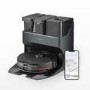 Roborock S7 MaxV Ultra Robot Vacuum Cleaner with Self-Emptying and Seld-Cleaning Station - Black