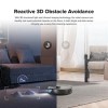 Roborock S8 Robot Vacuum Cleaner with DuoRoller Brush and VibraRise Mopping 6000Pa - Black