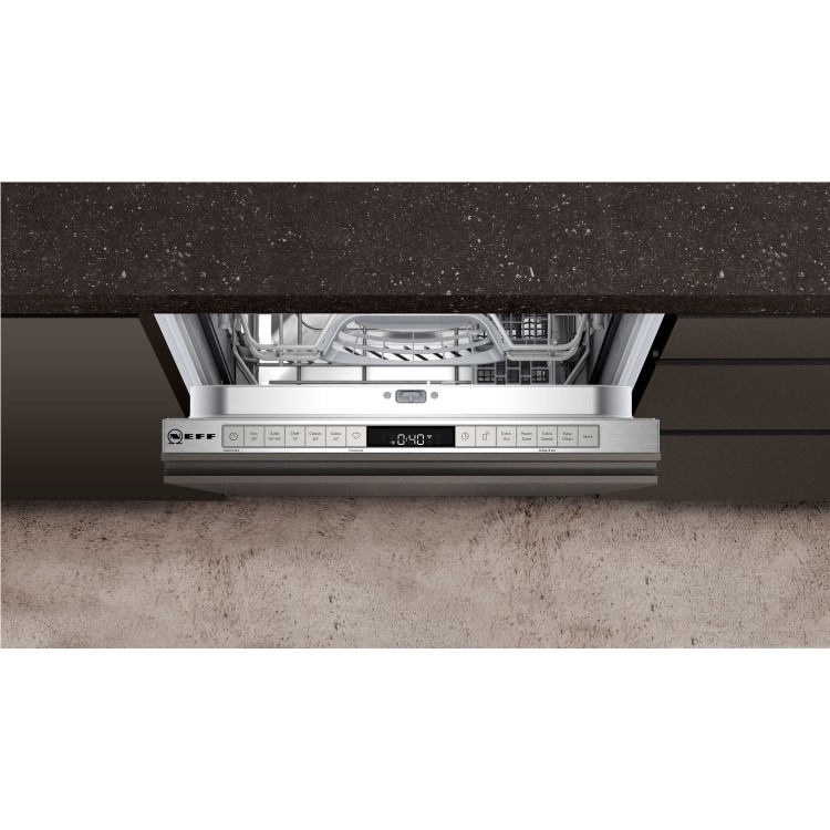 Refurbished Neff N50 S875HKX20G Slimline 9 Place Integrated Dishwasher
