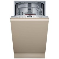 Neff N 50 Integrated Dishwasher - Smart, D-rated, Silver control panel