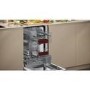 Neff N 50 Integrated Dishwasher - Smart, D-rated, Silver control panel
