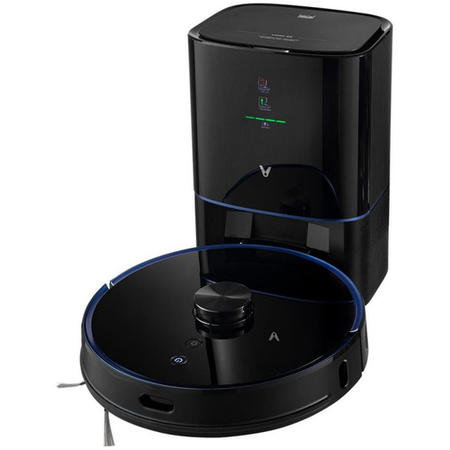 Refurbished Viomi S9 Xiaomi 2700Pa Robot Vacuum Cleaner with Intelligent Auto Dust Collection Floor Carpet Sweeping and Mopping - Black