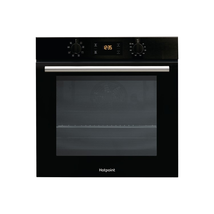 Hotpoint SA2540HBL Electric Fan Assisted Single Oven - Black
