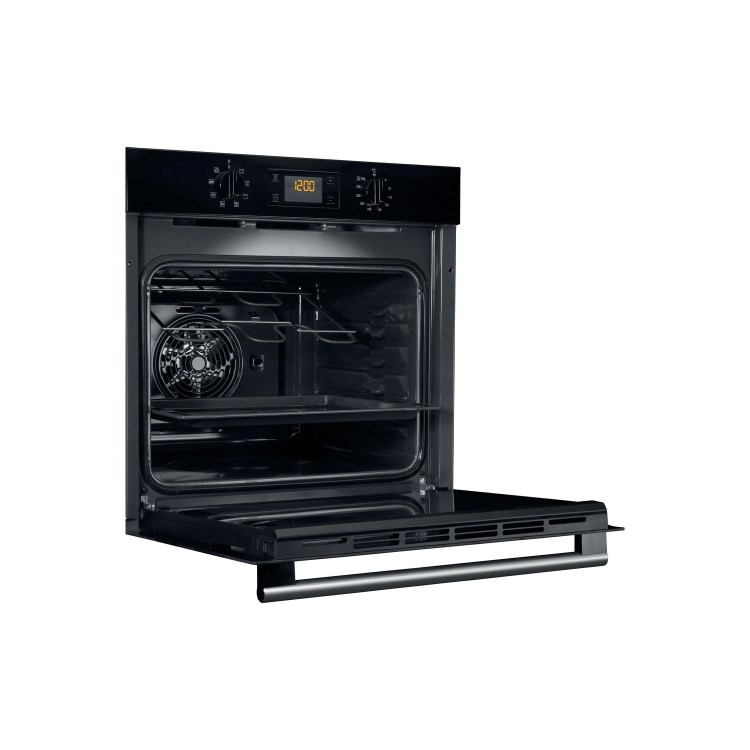 Hotpoint SA2540HBL Electric Fan Assisted Single Oven - Black