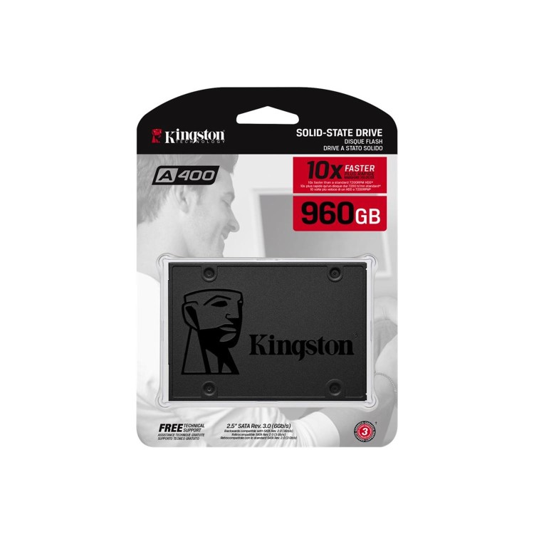 Kingston A400 960GB 2.5 Inch SATA Internal SSD