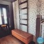 Orange Velvet Ottoman Storage Bench - Safina