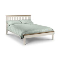 Julian Bowen Salerno Two Tone Shaker King Size Bed Frame Julian Bowen Salerno Two Tone Shaker King Size Bed Frame