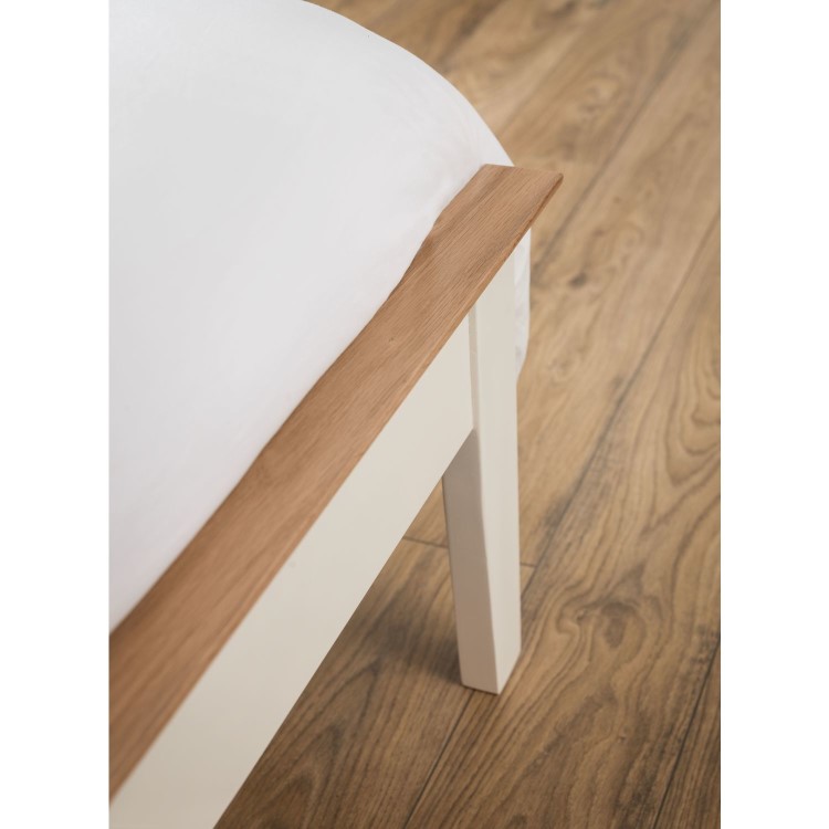 Julian Bowen Salerno Two Tone Shaker King Size Bed Frame