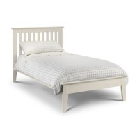 Julian Bowen Salerno Shaker Ivory Single Bed Frame