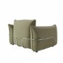 Sage Green Velvet Armchair - Santo