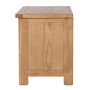 Rustic Saxon Small TV Unit in Solid Oak - TV's up to 31"