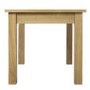 Solid Oak Extendable Dining Table - Seats 6 - Rustic Saxon