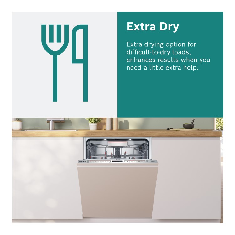 Refurbished Bosch Series 4 SBH4HVX00G 14 Place Fully Integrated Dishwasher
