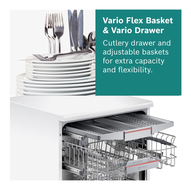 Refurbished Bosch Series 4 SBH4HVX00G 14 Place Fully Integrated Dishwasher