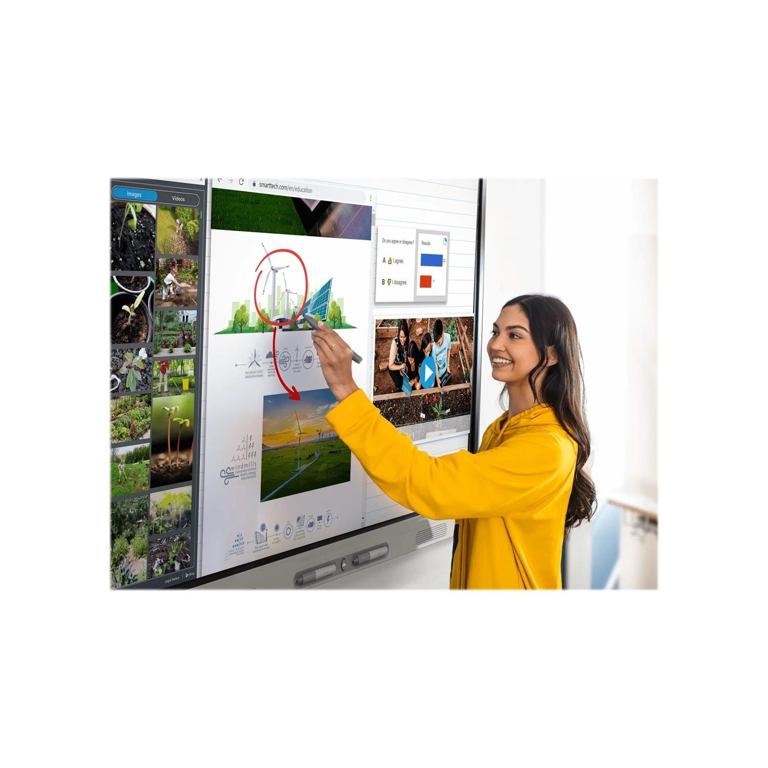 SMART Technologies SMART Board MX V4 Interactive Flat Panel - Page 1 ...