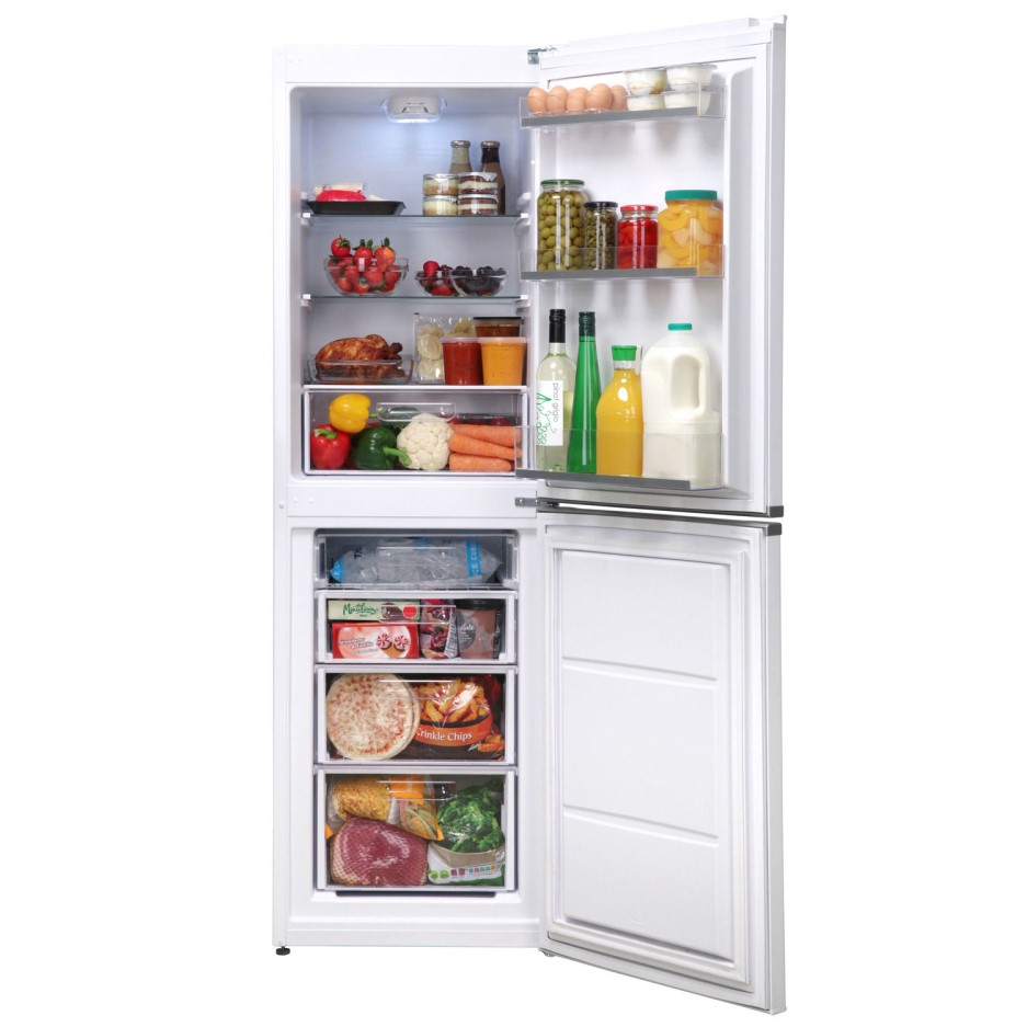 Servis SBIF500 5050 Split 242 Litre Integrated Fridge Freezer White