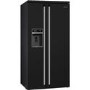 Smeg SBS963N 91cm Victoria Black Freestanding Side by Side Fridge Freezer