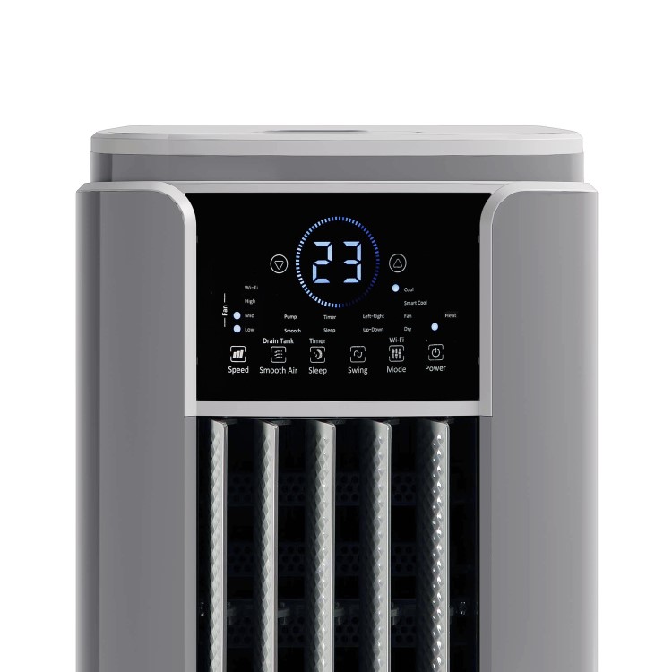 Refurbished electriQ SupremeCool 8000 BTU Quiet Portable Air Conditioner