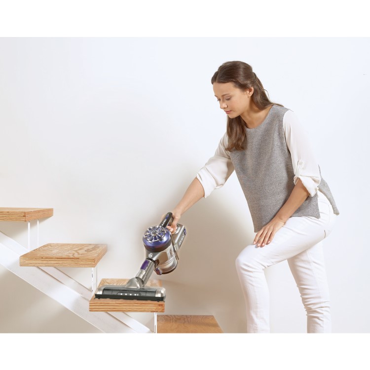 Swan SC15824N Power Turbo 2-in-1 Handheld & Stick Vacuum Cleaner - Grey & Blue