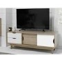 LPD Scandi Oak and White TV Unit - TV's up to 55"
