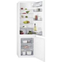 AEG SCB61811LS 54cm Wide 60-40 Integrated Upright Fridge Freezer - White