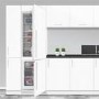 AEG SCB61811LS 54cm Wide 60-40 Integrated Upright Fridge Freezer - White
