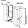 Refurbished AEG SCB618F3LS Integrated 267 Litre 70/30 Low Frost Fridge Freezer