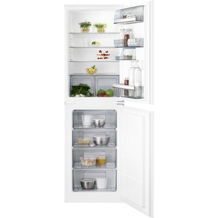 Refurbished AEG SCB718F3LS Integrated 206 Litre 50/50 Fridge Freezer