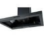 CDA 60cm Chimney Cooker Hood - Black
